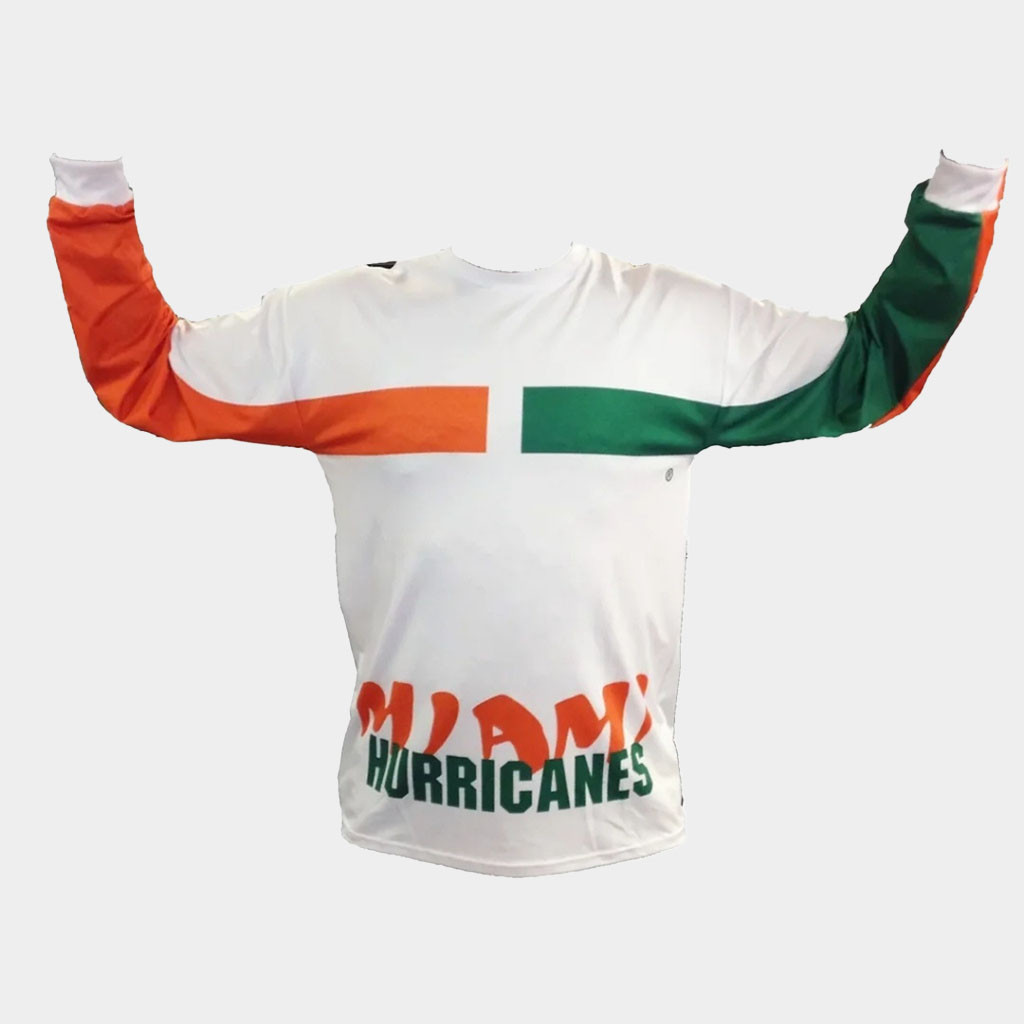 Michael Irvin Miami Football Long Sleeve Shirt Best Gifts For Football Fans