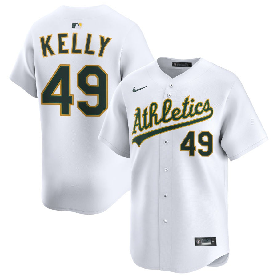 Michael Kelly Athletics 2025 Home Limited Jersey - White