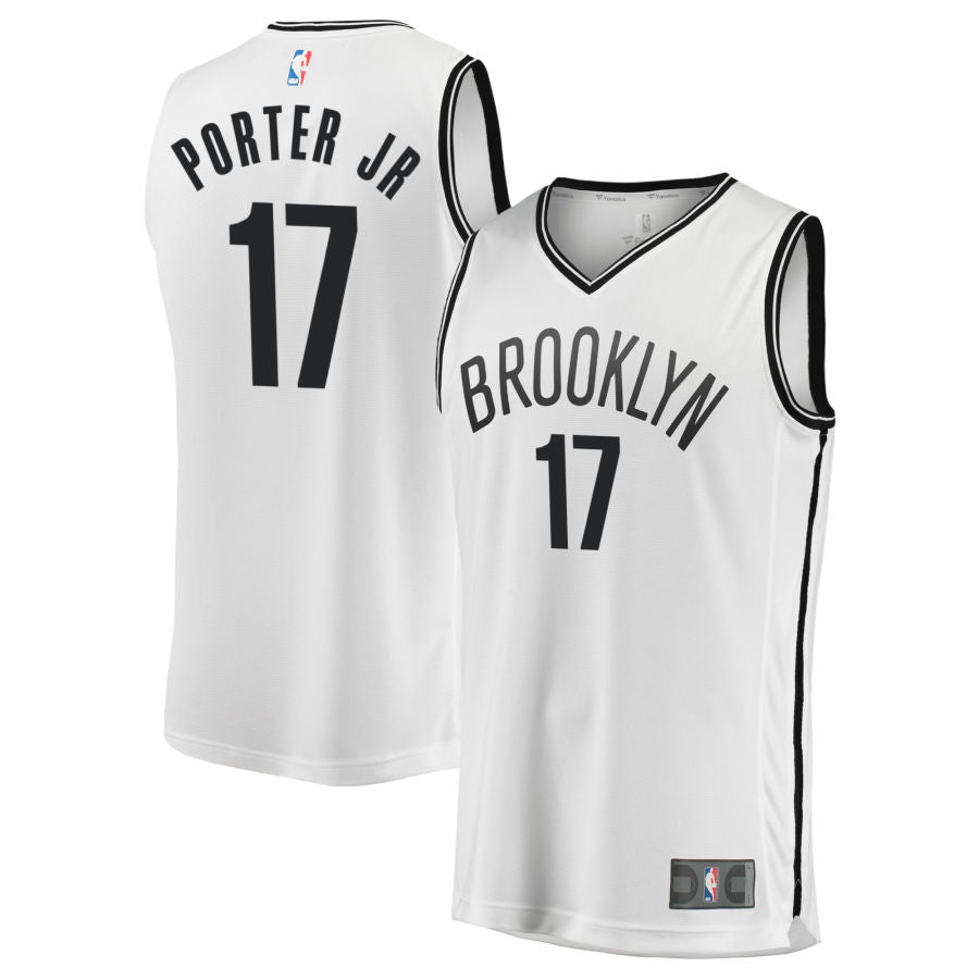 Michael Porter Jr Brooklyn Nets 2025 Fast Break Association Edition Jersey - White