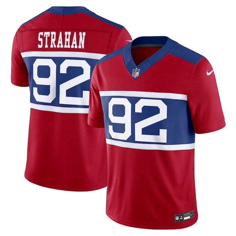 Michael Strahan New York Giants 2025 Alternate F.U.S.E. Limited Jersey - Red