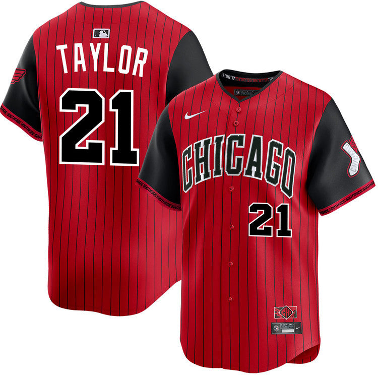 Michael Taylor Chicago White Sox 2025 City Connect Limited Jersey - Red/Black
