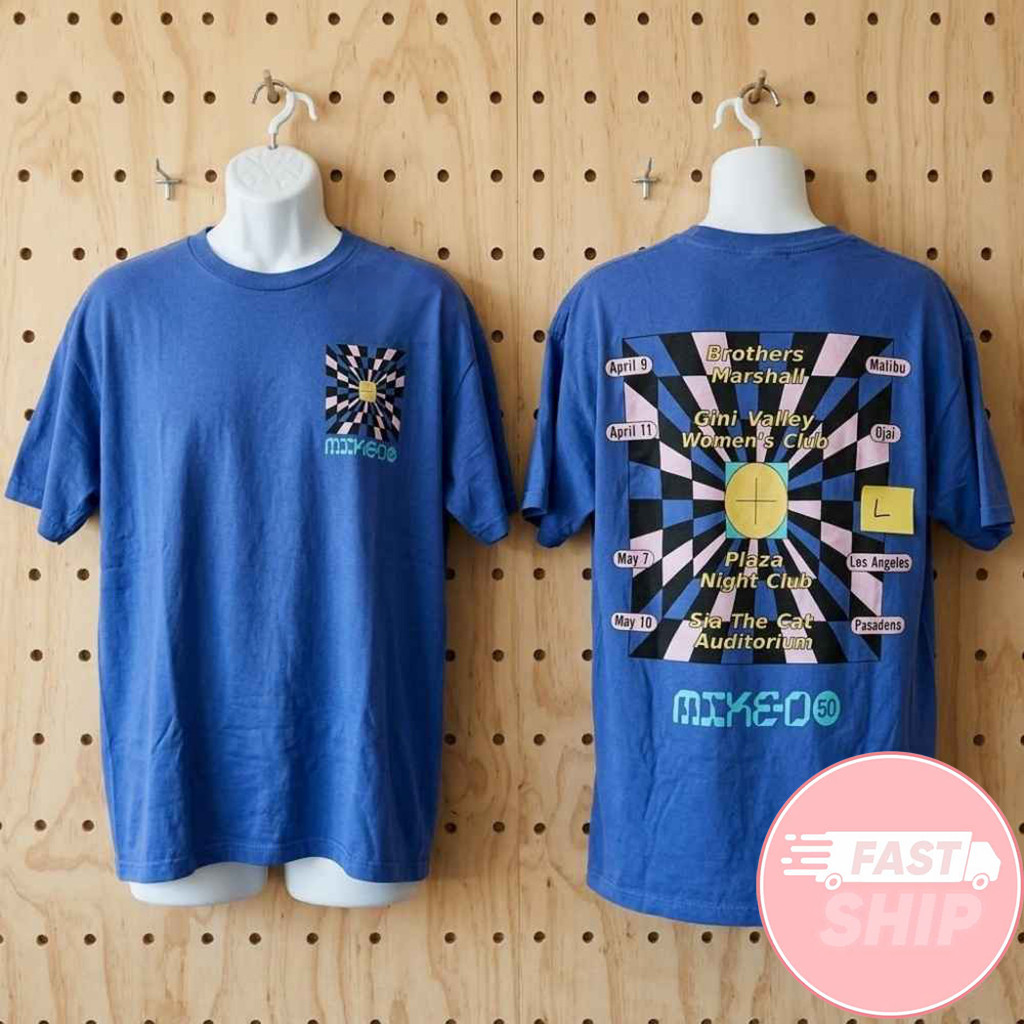 Mike D Beastie Boys 5D California Pop Up Tour Switch Up Release Tour Dates T-Shirt 2026 Fan Merch