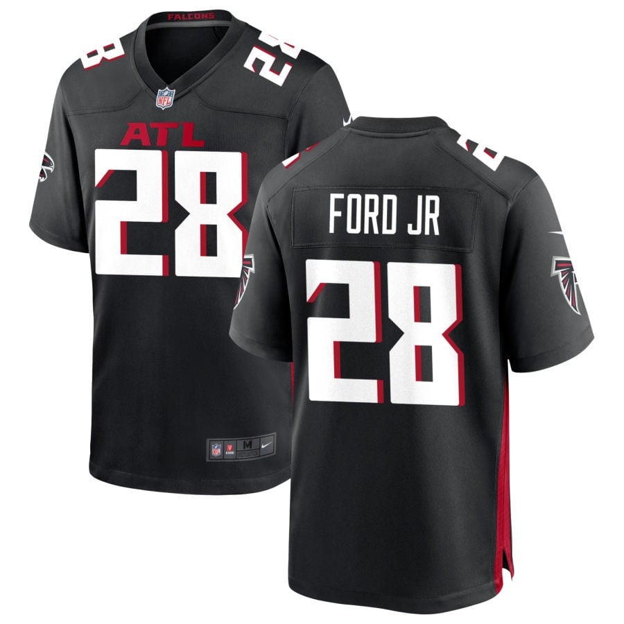 Mike Ford Jr Atlanta Falcons 2025 Game Jersey - Black