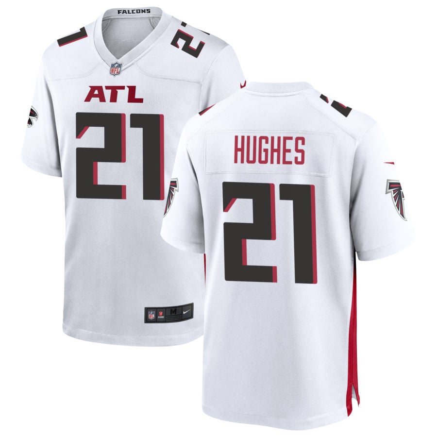 Mike Hughes Atlanta Falcons 2025 Game Jersey - White
