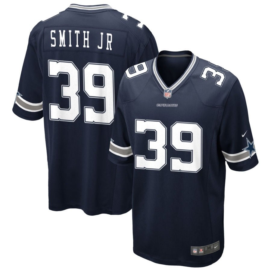 Mike Smith Jr Dallas Cowboys 2025 Game Jersey - Navy