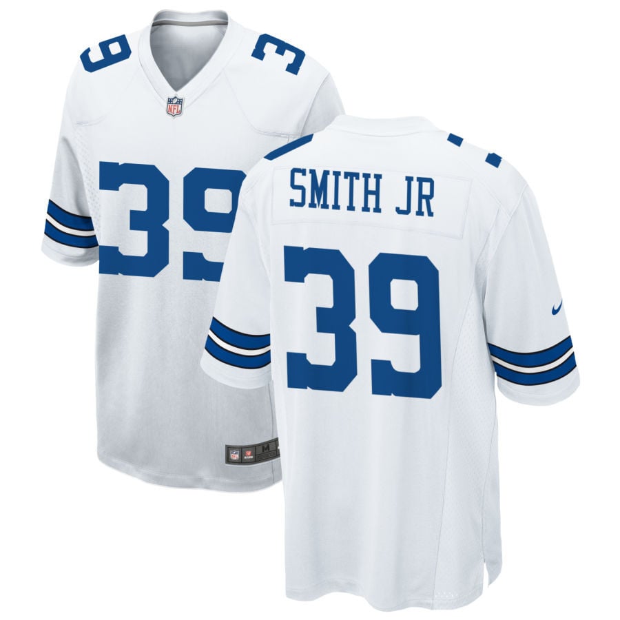 Mike Smith Jr Dallas Cowboys 2025 Game Jersey - White