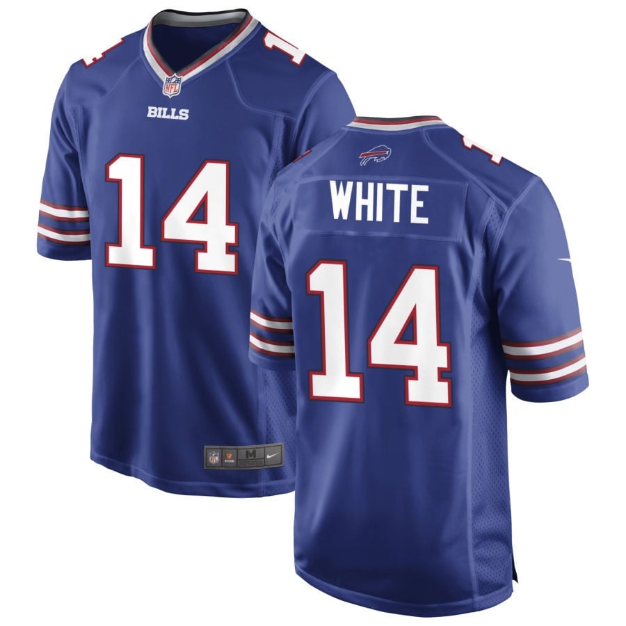 Mike White Buffalo Bills 2025 Game Jersey - Royal