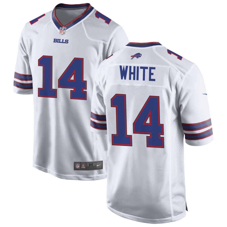 Mike White Buffalo Bills 2025 Game Jersey - White