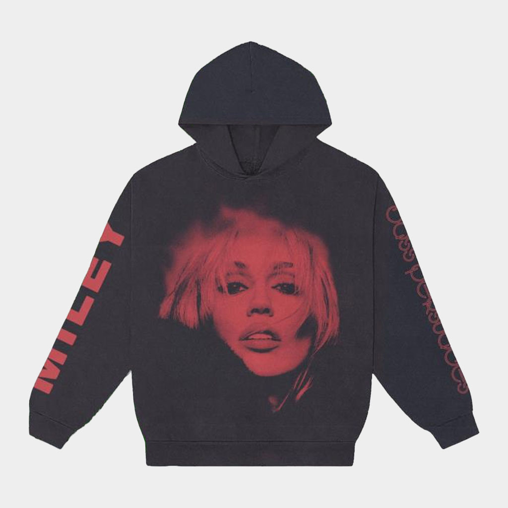 Miley Cyrus Merch 2026 Miley Bass Persuades Hoodie Gift For Music Lovers