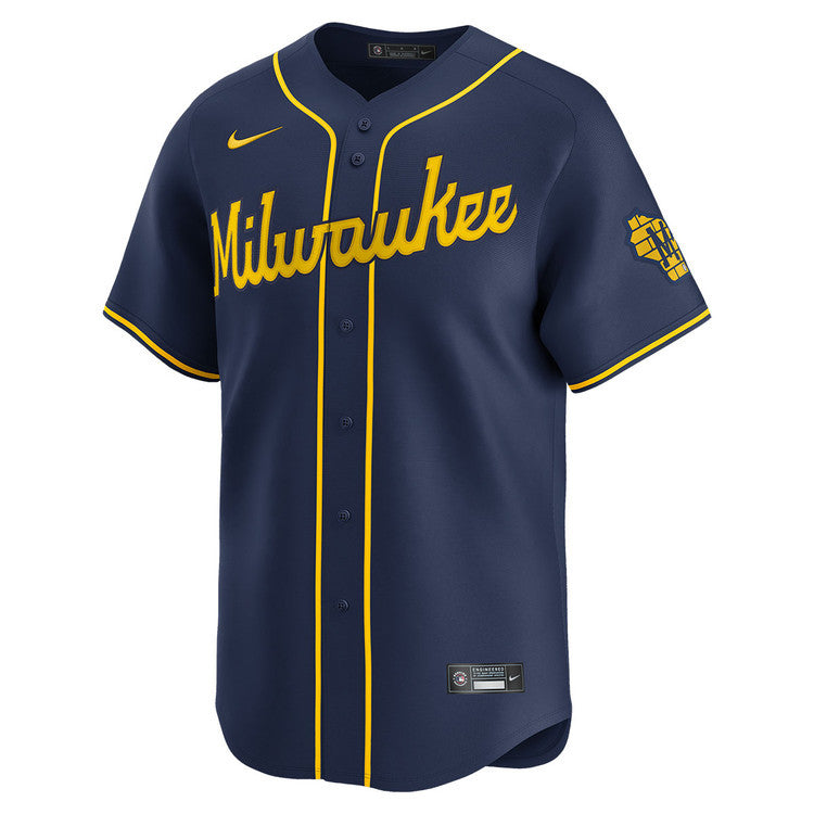 Milwaukee Brewers 2025 Alternate Limited Jersey - Navy