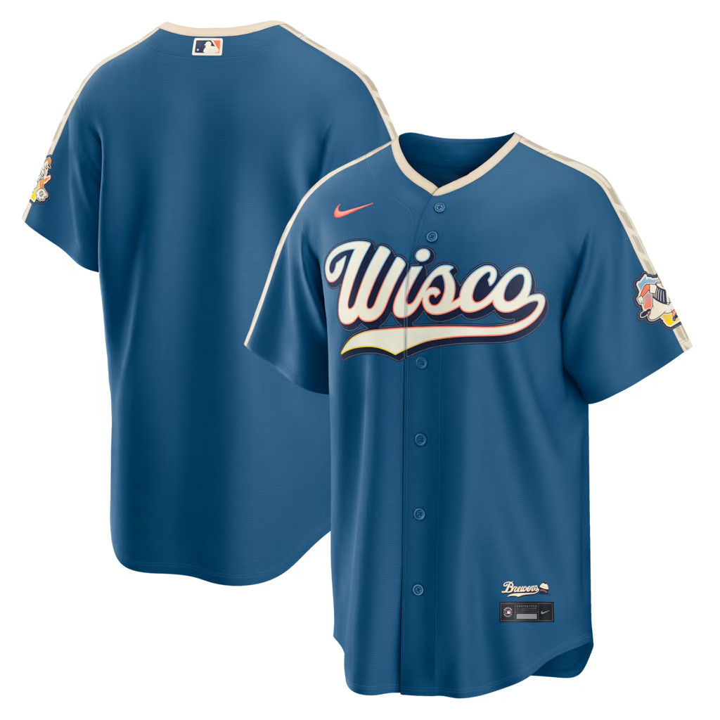 Milwaukee Brewers 2026 City Connect Jersey Shop Milwaukee Baseball Merch Gifts For Fans