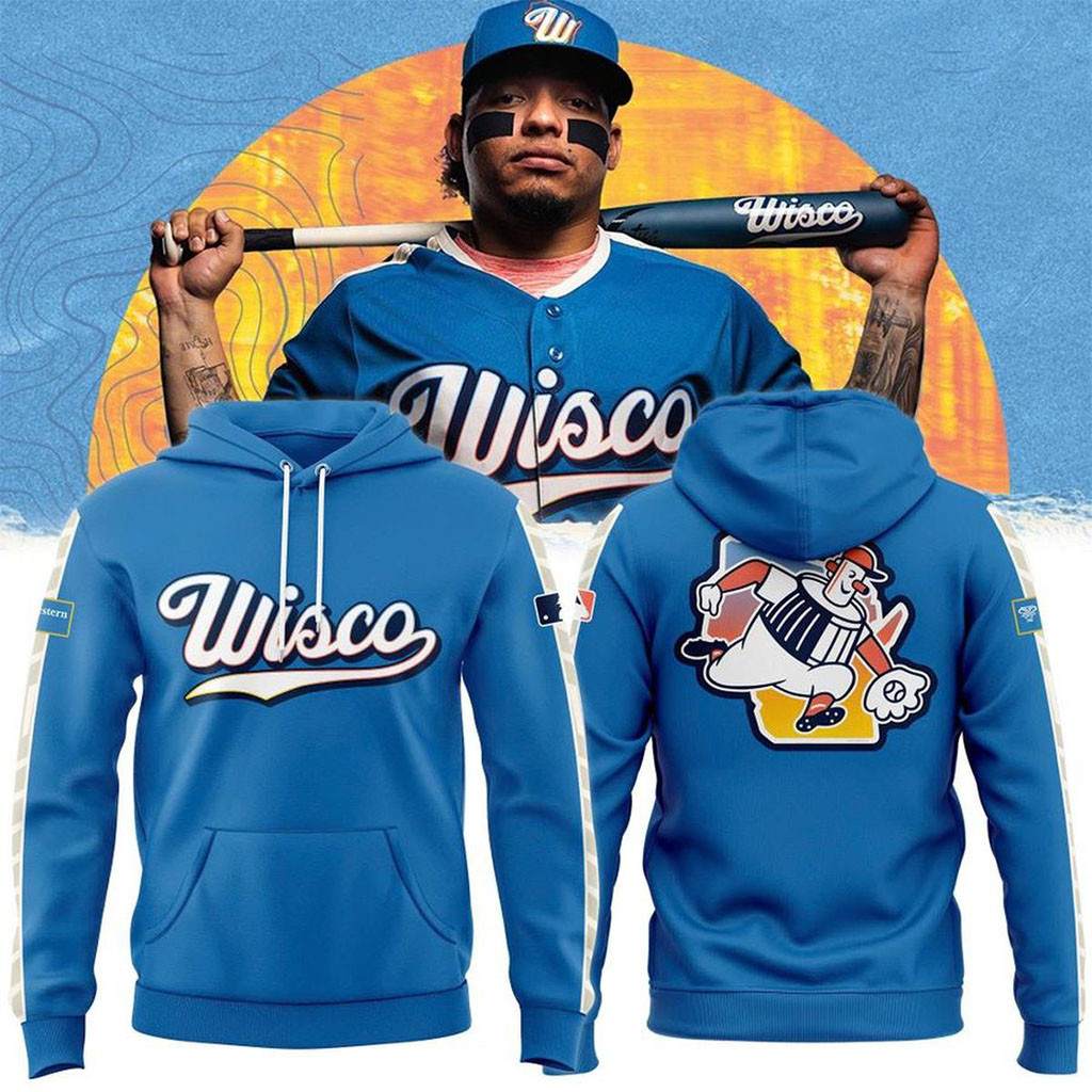 Milwaukee Brewers City Connect 2026 Wisco Hoodie Brewers Merch Gift For Baseball Lover