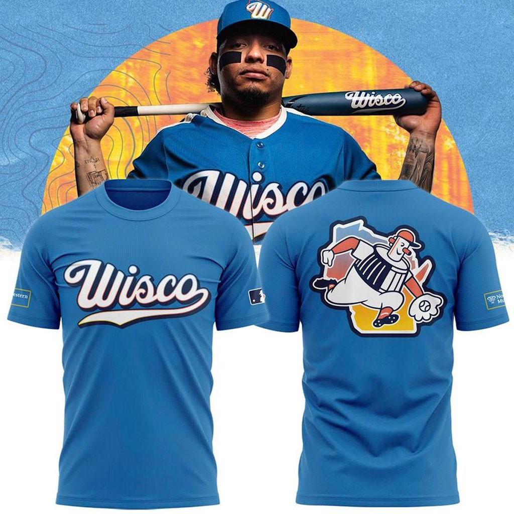 Milwaukee Brewers City Connect 2026 Wisco T-Shirt Brewers Merch Baseball Team Gift Ideas