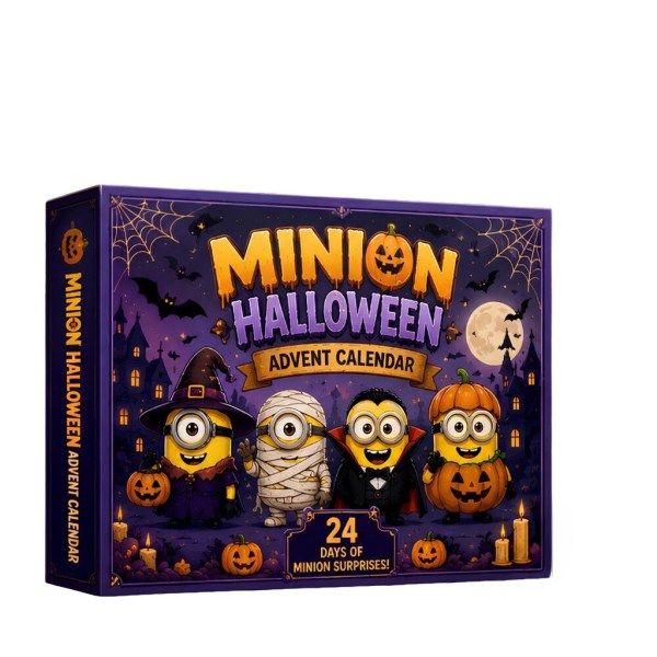 Minion Halloween Advent Calendar 24 Days Of Spooky Surprises Halloween Gift Ideas - Image 2
