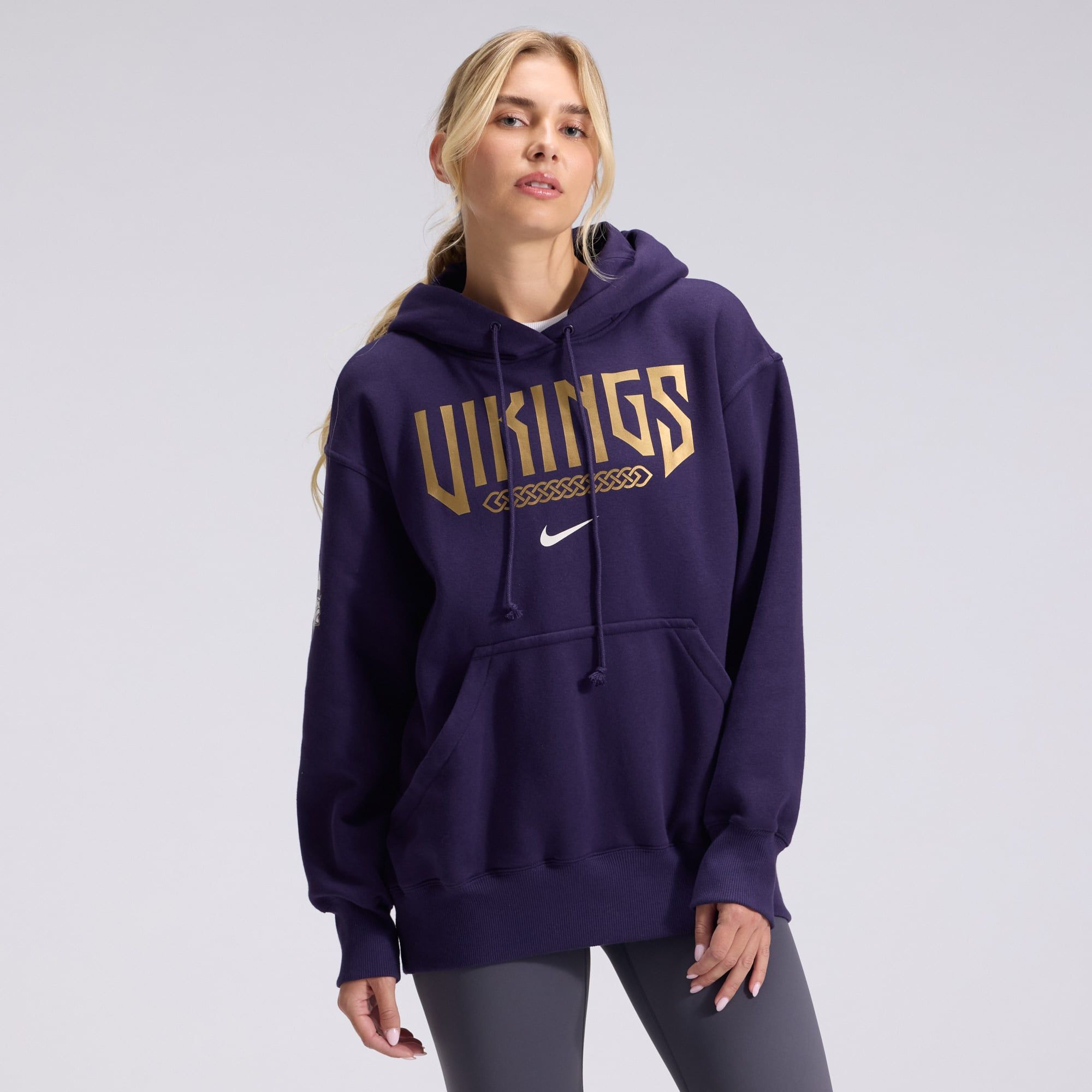 Minnesota Vikings Hoodie NFL Rivalries Merch Oversized Fleece Hoodie Football Fan Gear