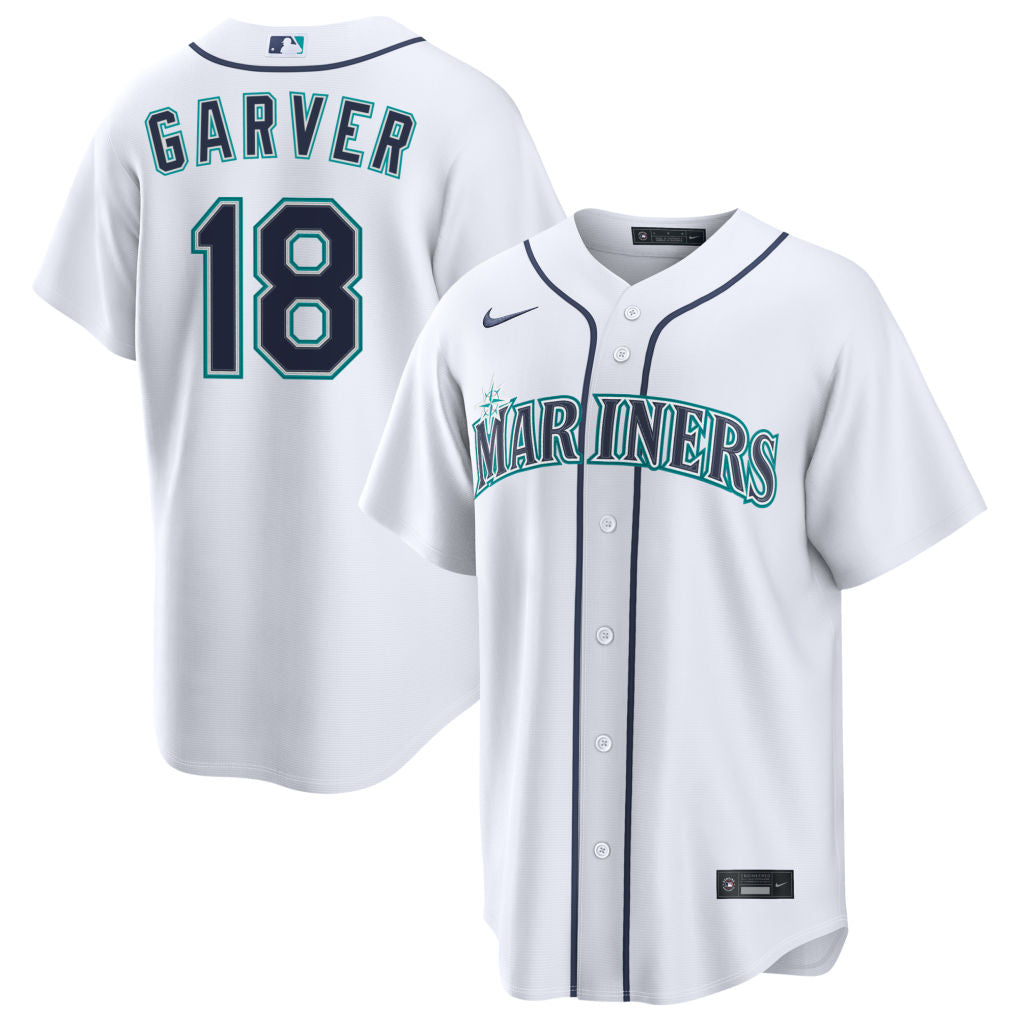 Mitch Garver Seattle Mariners 2026 Home Jersey - White