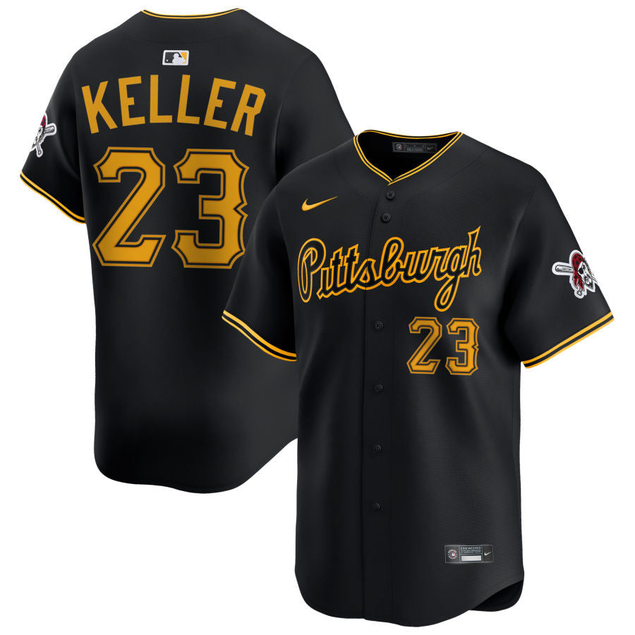 Mitch Keller Pittsburgh Pirates 2025 Alternate Limited Jersey - Black