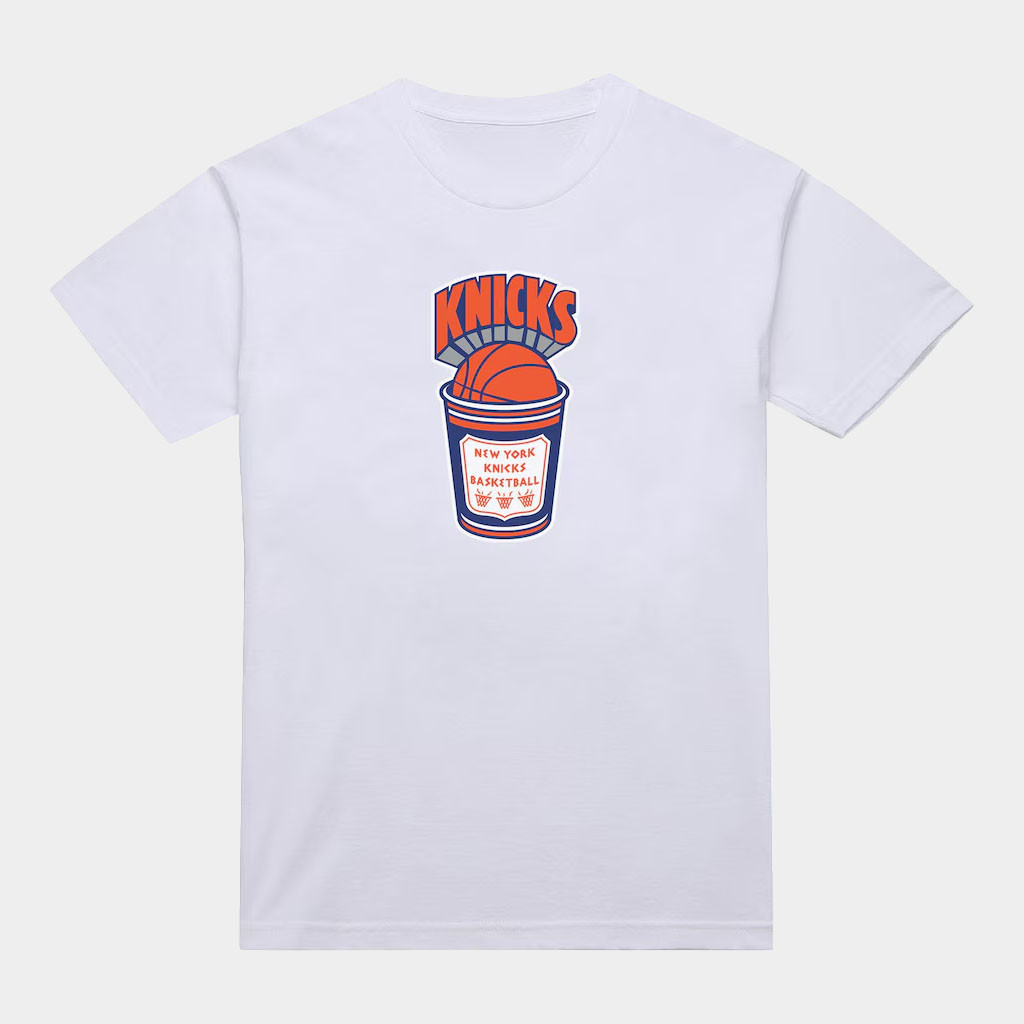 Mitchell And Ness NY Knicks Champions Merch 2026 New York Knicks Basketball Coffee T-Shirt