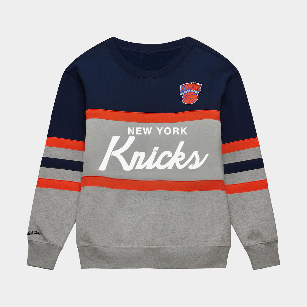 Mitchell And Ness NY Knicks Champions Merch 2026 New York Knicks Head Coach Sweatshirt Fan Gift