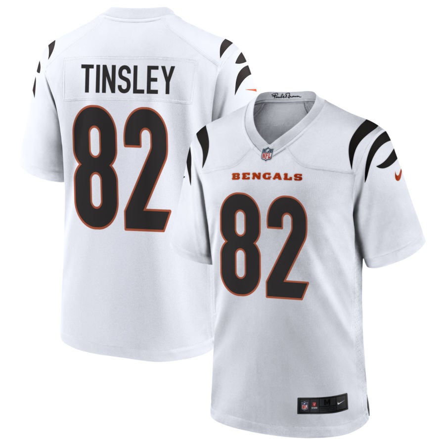 Mitchell Tinsley Cincinnati Bengals 2025 Game Jersey - White