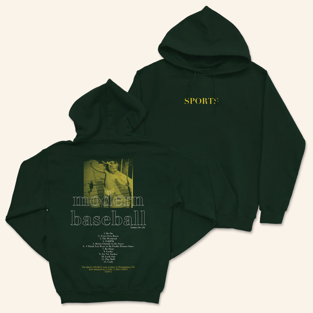 Modern Baseball Merch Sports Hoodie Unique Gifts For Music Lovers