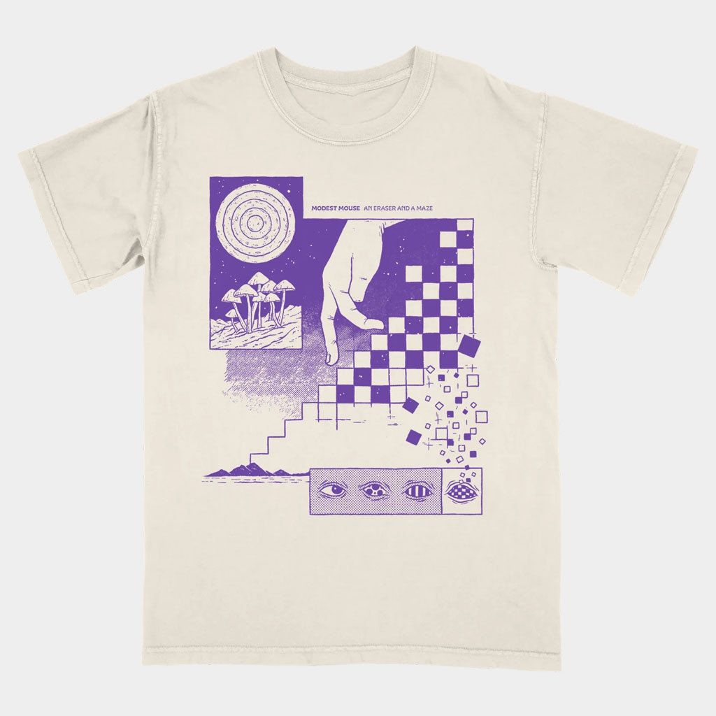 Modest Mouse Merch 2026 An Eraser And A Maze Album T-Shirt Gifts For Band Fans