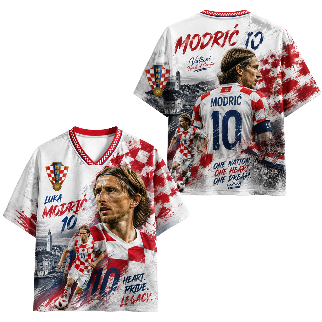 Modric #10 Croatia 2026 World Cup Jersey Croatia National Team Modric Merch Gift For Fans