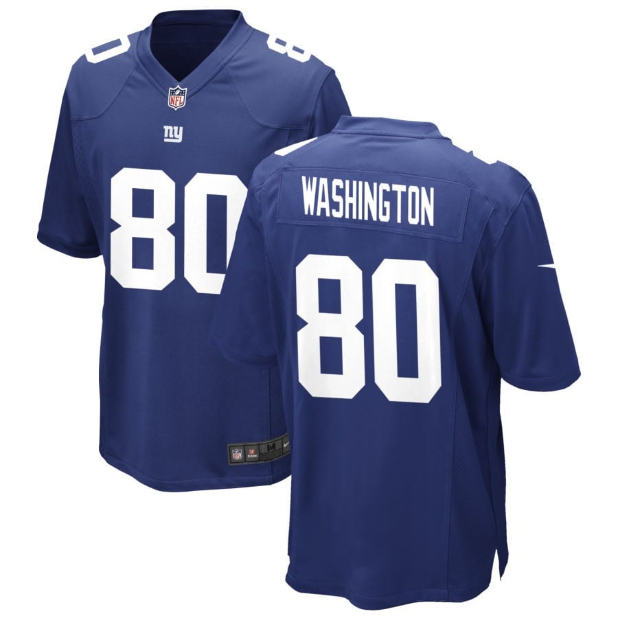 Montrell Washington New York Giants 2025 Game Jersey - Royal