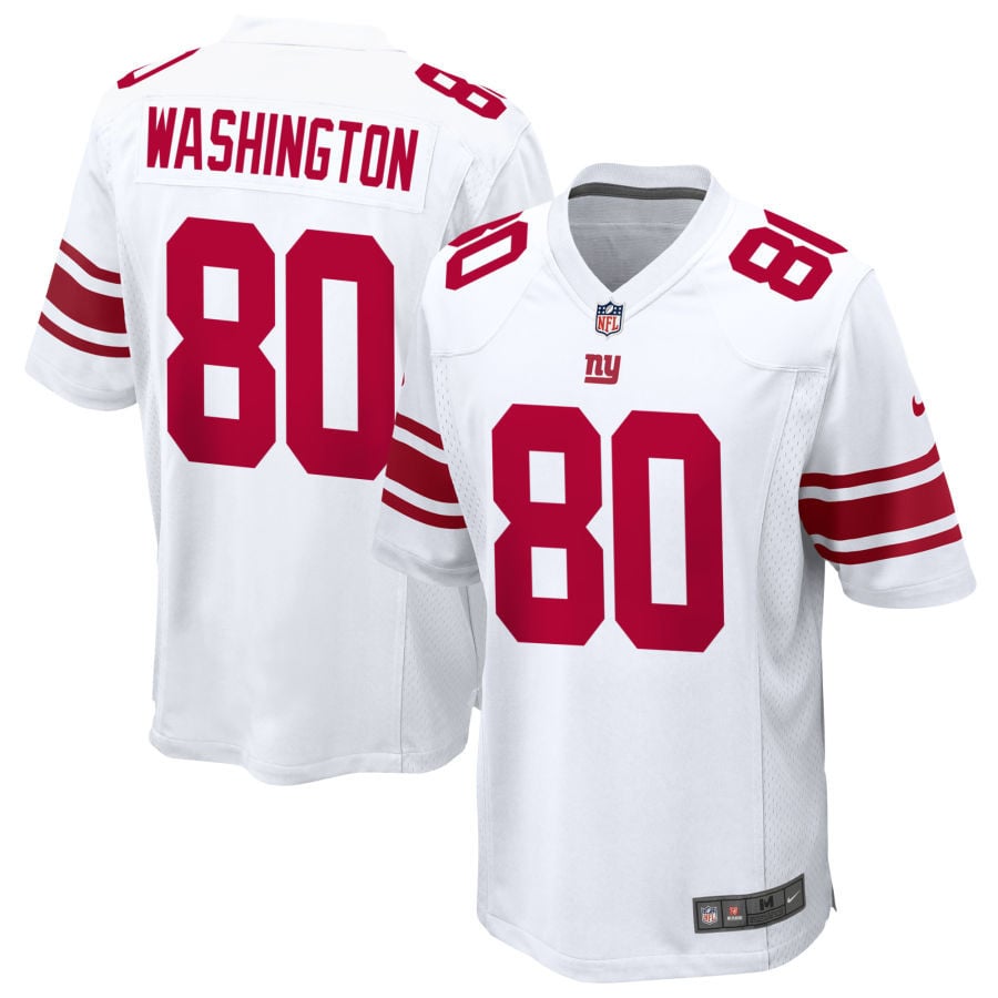 Montrell Washington New York Giants 2025 Game Jersey - White