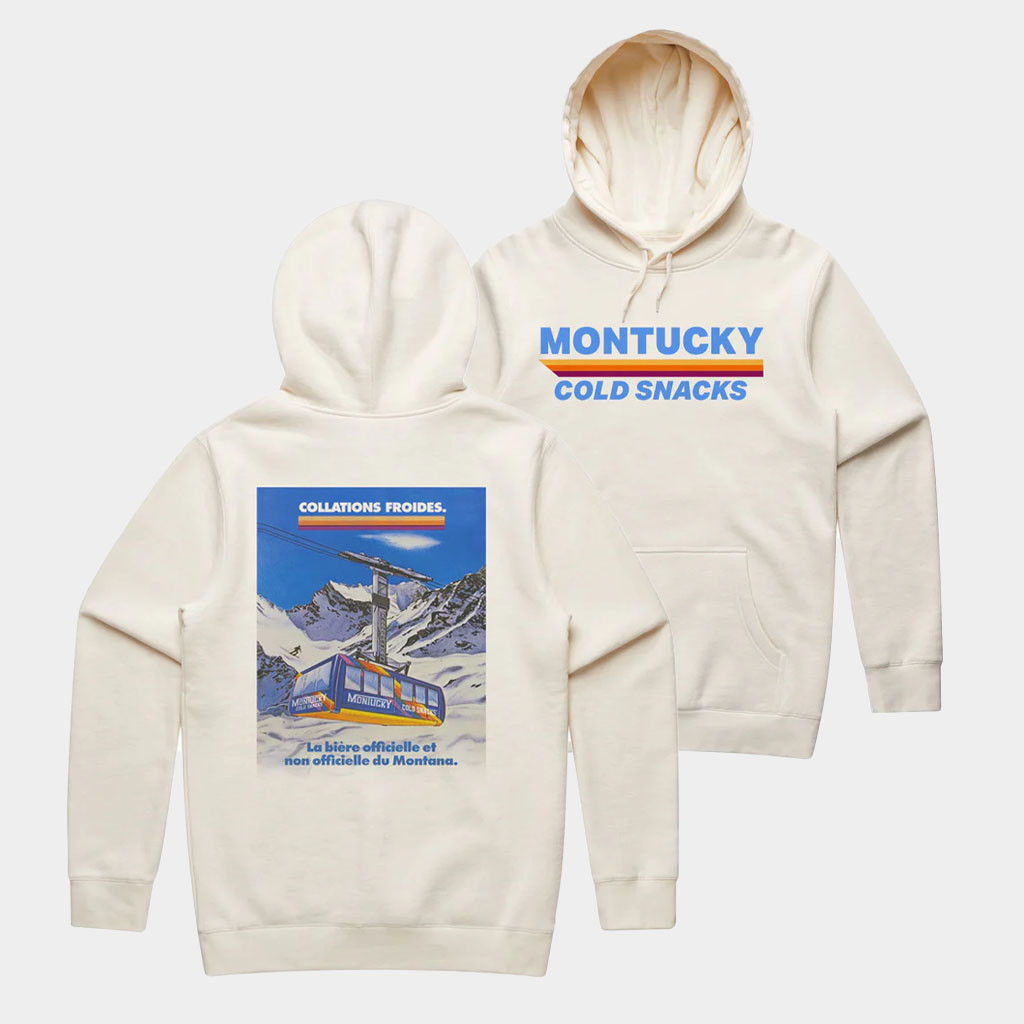 Montucky Cold Snacks Merch 2026 Gondola Ski Lift Hoodie Gifts For Husband