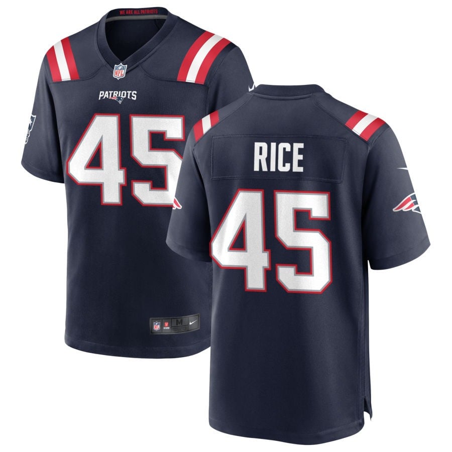 Monty Rice New England Patriots 2025 Game Jersey - Navy