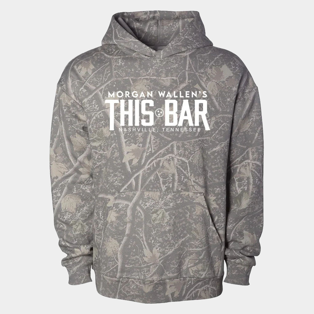 Morgan Wallen Merch 2026 Morgan Wallen's This Bar Camo Hoodie Present For Country Fans