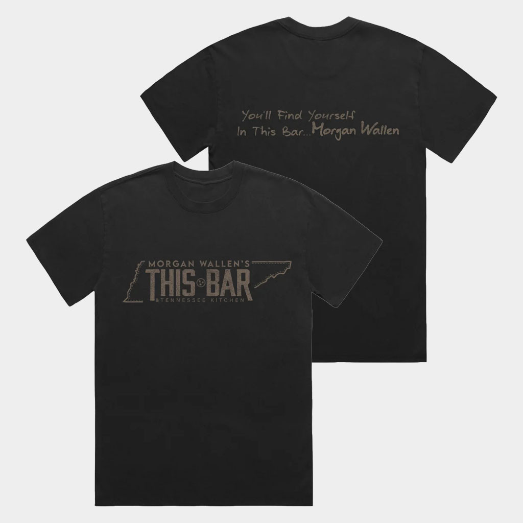 Morgan Wallen Merch 2026 Morgan Wallen's This Bar Full Logo Slogan T-Shirt Gift For Fans