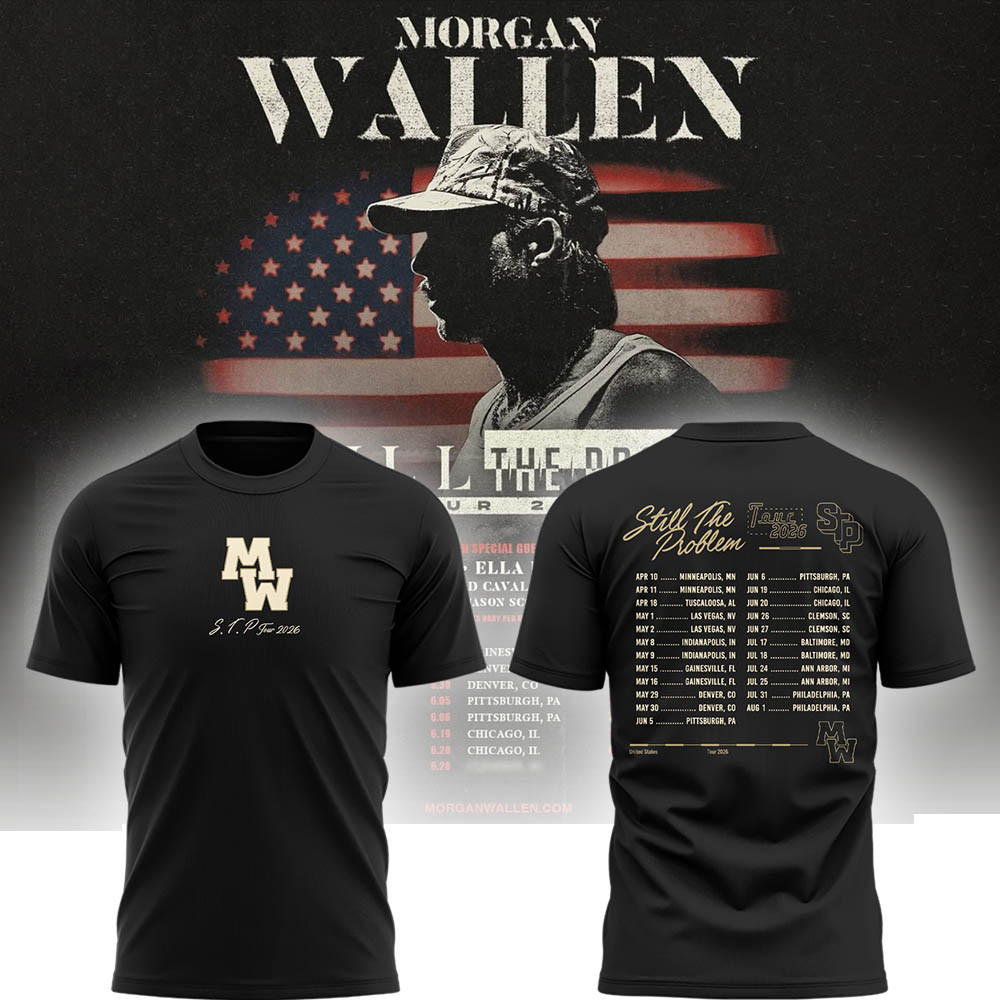 Morgan Wallen Still The Problem Tour 2026 Shirt MW Merch Gifts For Music Lovers