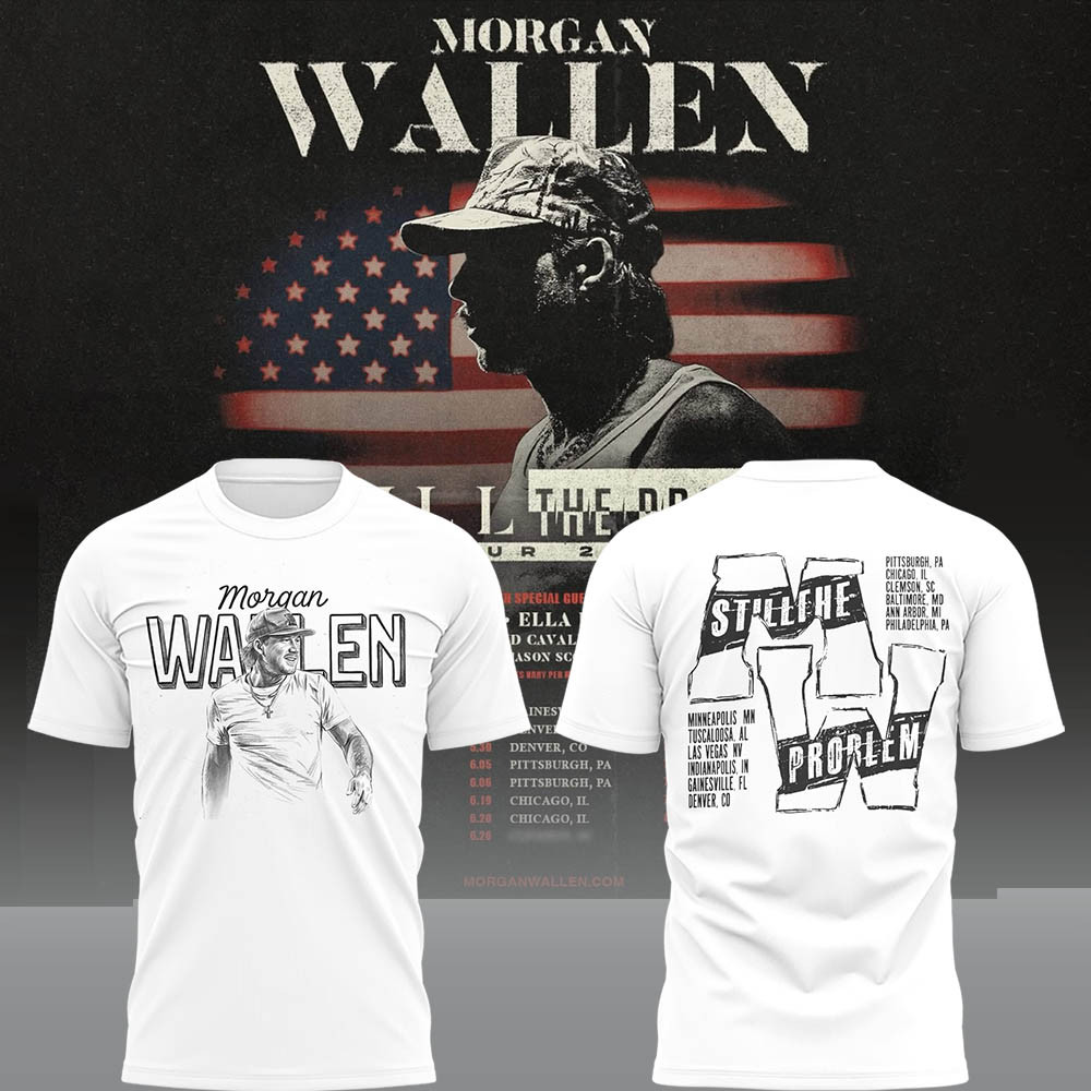 Morgan Wallen Still The Problem Tour 2026 Shirt MW Merch Presents For Music Lovers