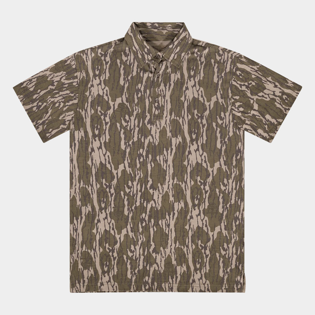 Mossy Oak Merch 2026 Tombigbee Bamboo Light Polo Shirt Outdoor Enthusiast Gift For Dad
