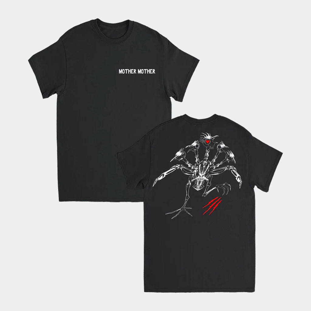 Mother Mother Merch 2026 Demmos T-Shirt Black Mother Mother Shirt Gift For Band Fans