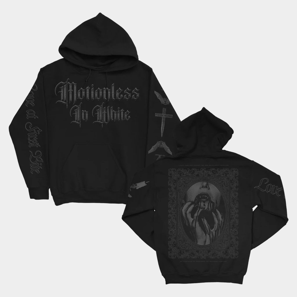 Motionless In White Merch 2026 Vampyr Hoodie Black MIW Merch Gift For Band Fans