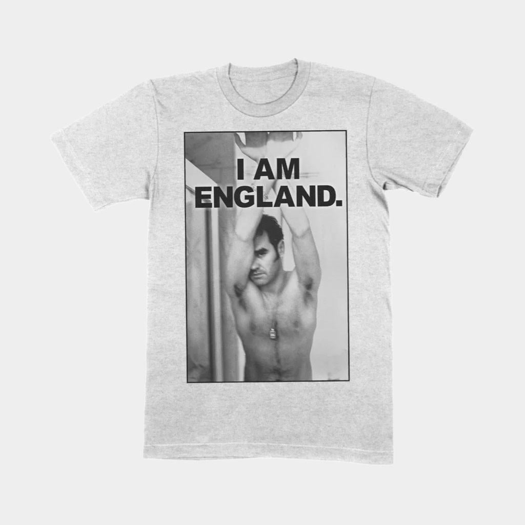 MPorium Merch 2026 I Am England T-Shirt Morrissey Shirt Gifts Ideas For Fans