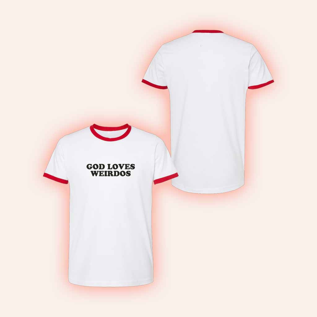 Mt Joy Band Merch God Loves Weirdos T-Shirt Unique Gifts For Music Lovers