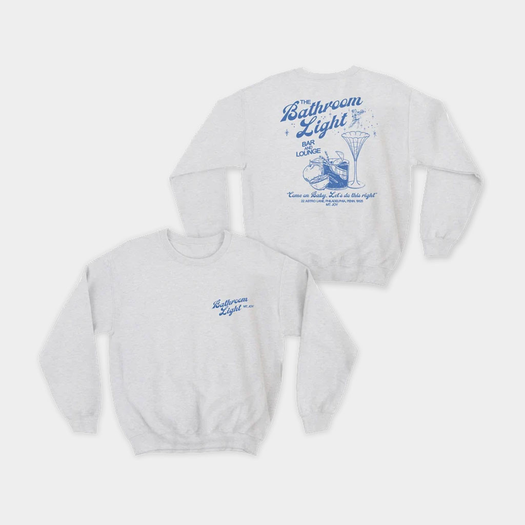 Mt Joy Merch 2026 Bathroom Light Crewneck Mt Joy Sweatshirt Gift For Music Lovers
