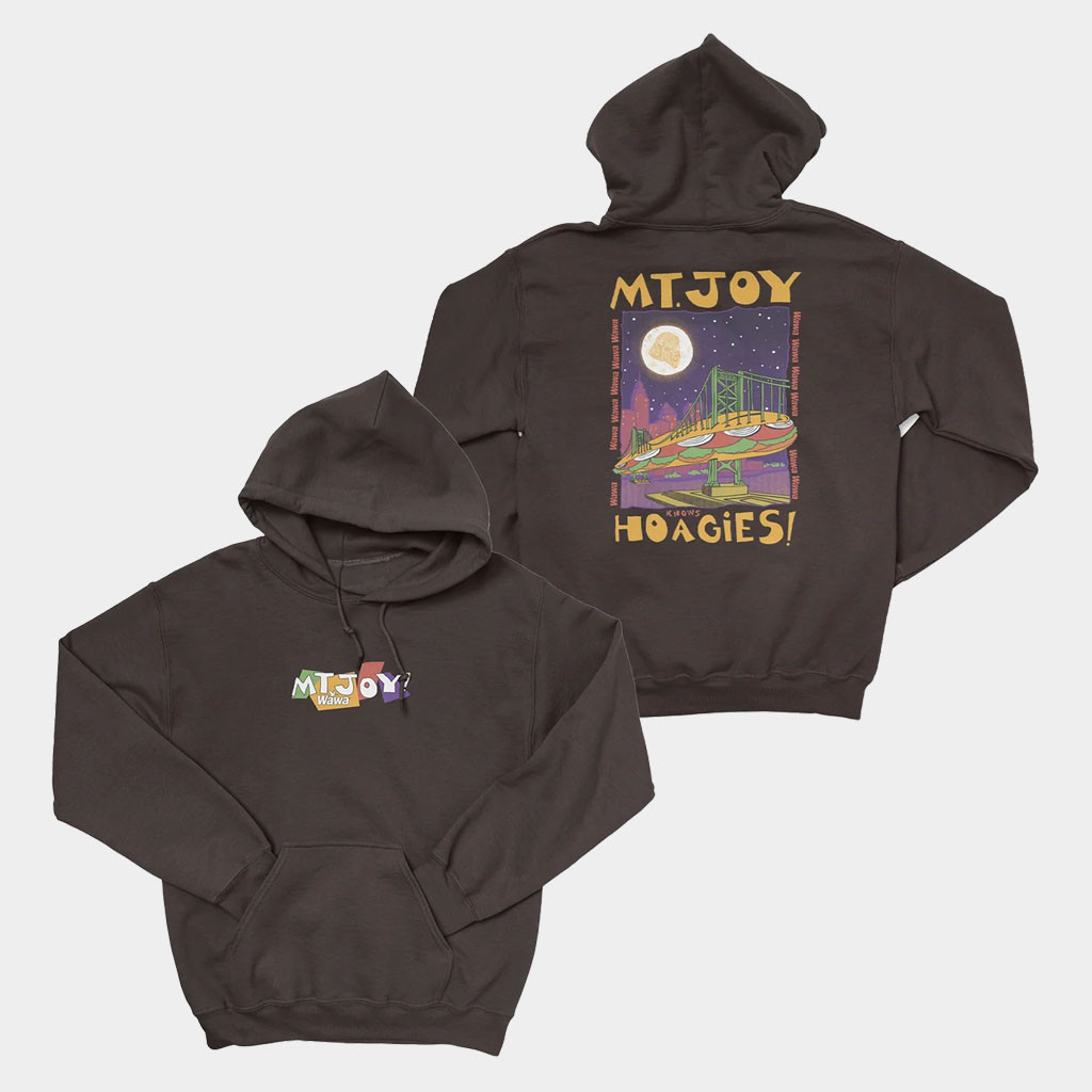 Mt Joy Merch 2026 Mt Joy X Wawa Collab Hoodie Present For Rock Band Fans