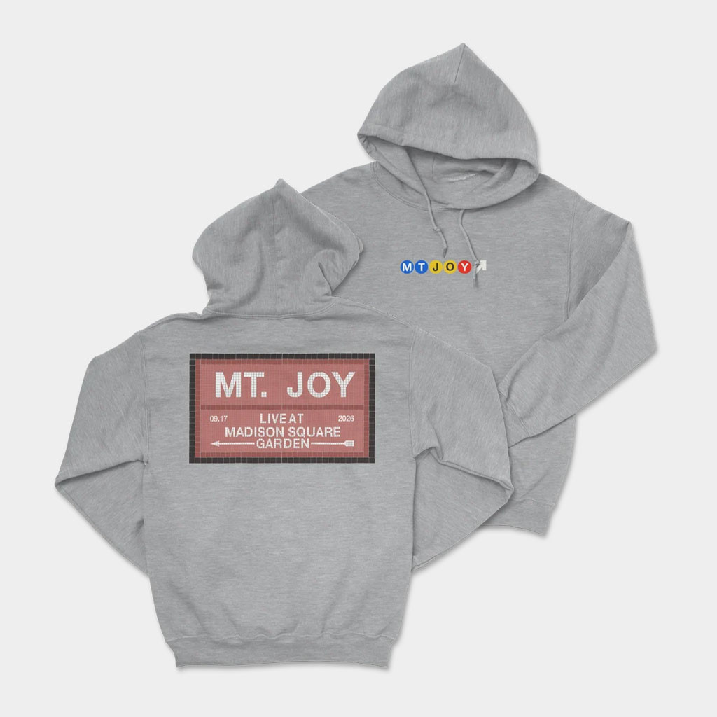 Mt Joy Merch 2026 Subway Hoodie Mt Joy Live At Madison Square Garden Hoodie Gift For Fans