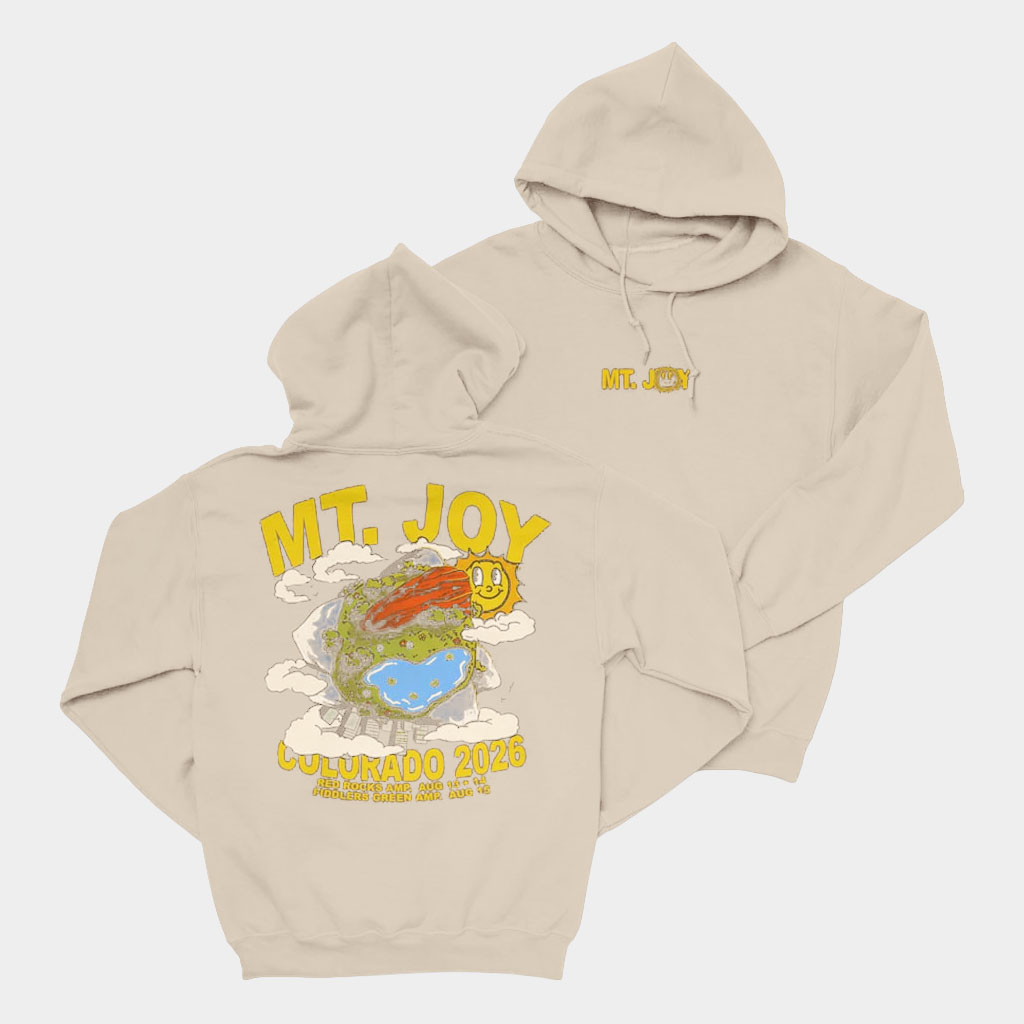 Mt Joy Merch Red Rocks 2026 Hoodie Best Gifts For Music Lovers