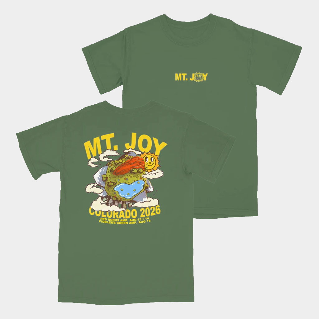Mt Joy Merch Red Rocks 2026 T-Shirt Best Gifts For Rock Band Fans