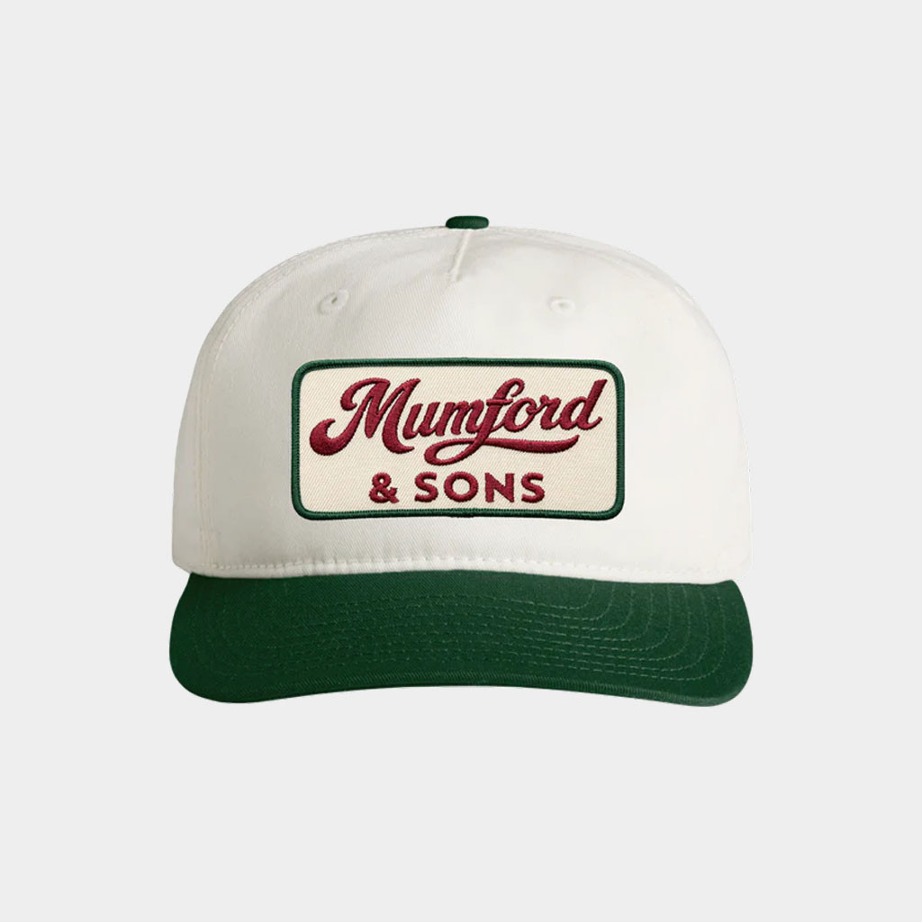 Mumford And Sons Merch 2026 Mumford And Sons Logo Two Tone Hat Embroidered Rock Fan Gifts