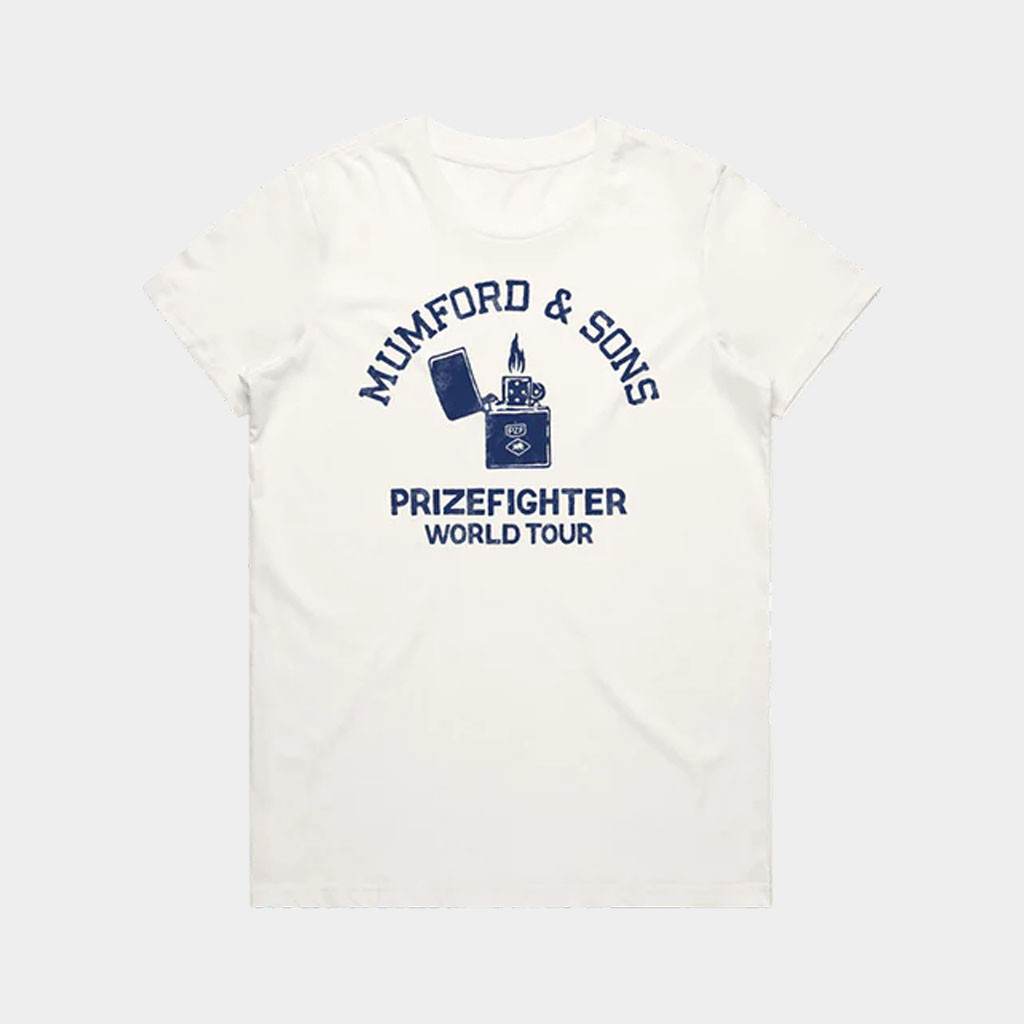 Mumford And Sons Merch 2026 Prizefighter World Tour Lighter T-Shirt Gift For Music Fans