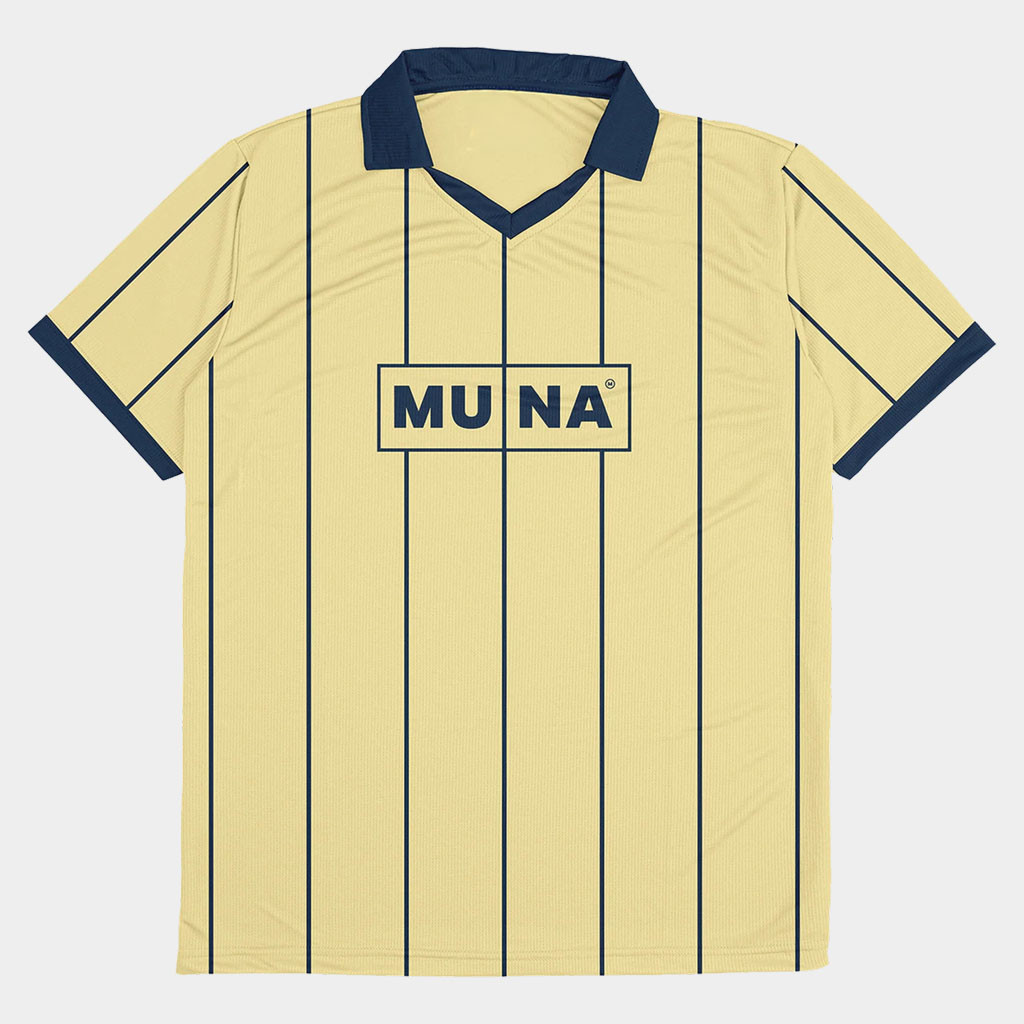 Muna Merch Logo Soccer Jersey Birthday Gifts For Music Lovers