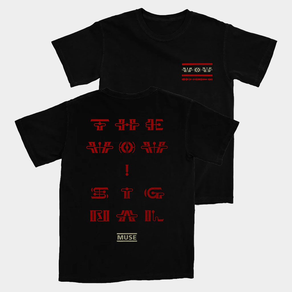 Muse Merch 2026 The Wow Signal T-Shirt Muse New Album Shrit Best Gifts For Rock Fans