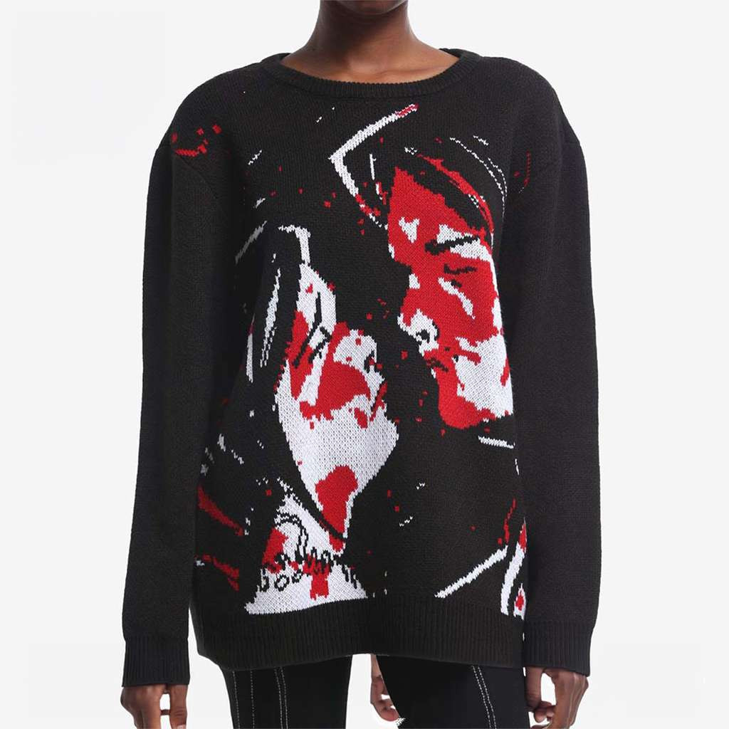 My Chemical Romance Demolition Lovers Intarsia Christmas 2026 Sweater MCR Merch Gifts For Xmas